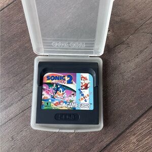 Sonic The Hedgehog 2 & Sonic & Tails (Sega Game Gear)